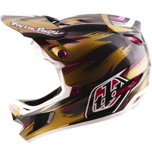 TLD MTB Helm D4 Carbon Mips - Le Cyclops Collection - Gold M