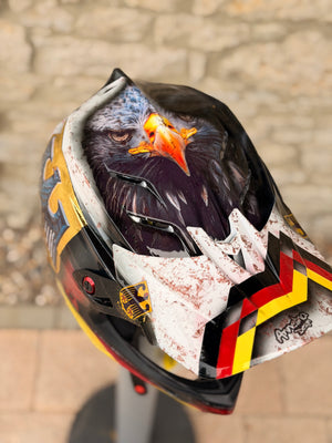 Casco personalizado - Alemania TLD D4 Poly. 01-11