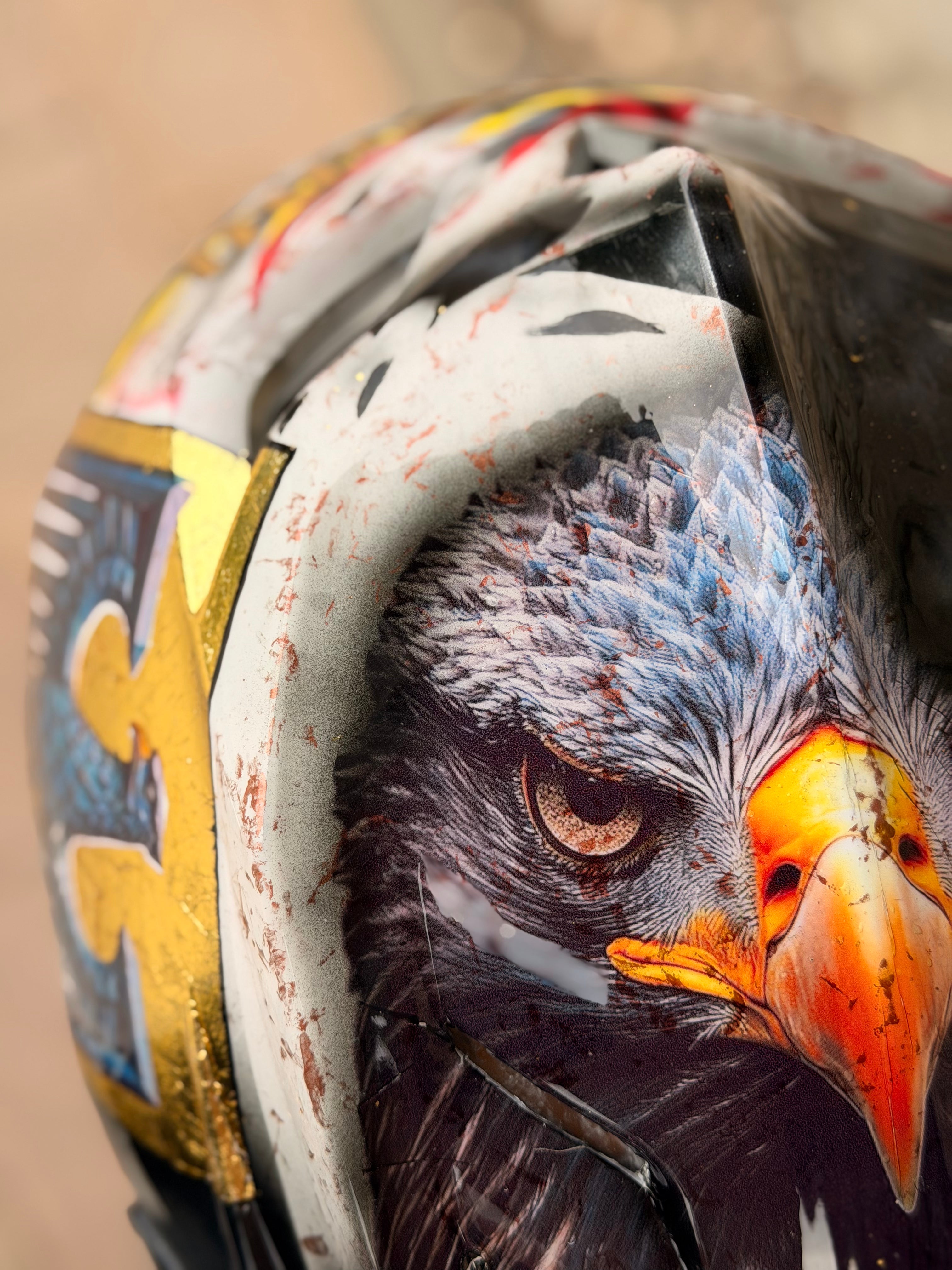 Casco personalizado - Alemania TLD D4 Poly. 01-11