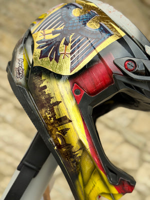Casco personalizado - Alemania TLD D4 Poly. 01-11