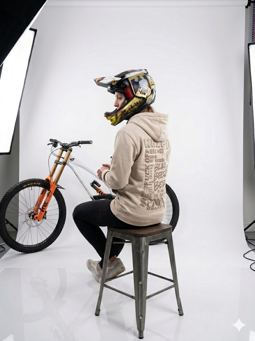 Sudadera con Capucha Premium – Oversize Arena