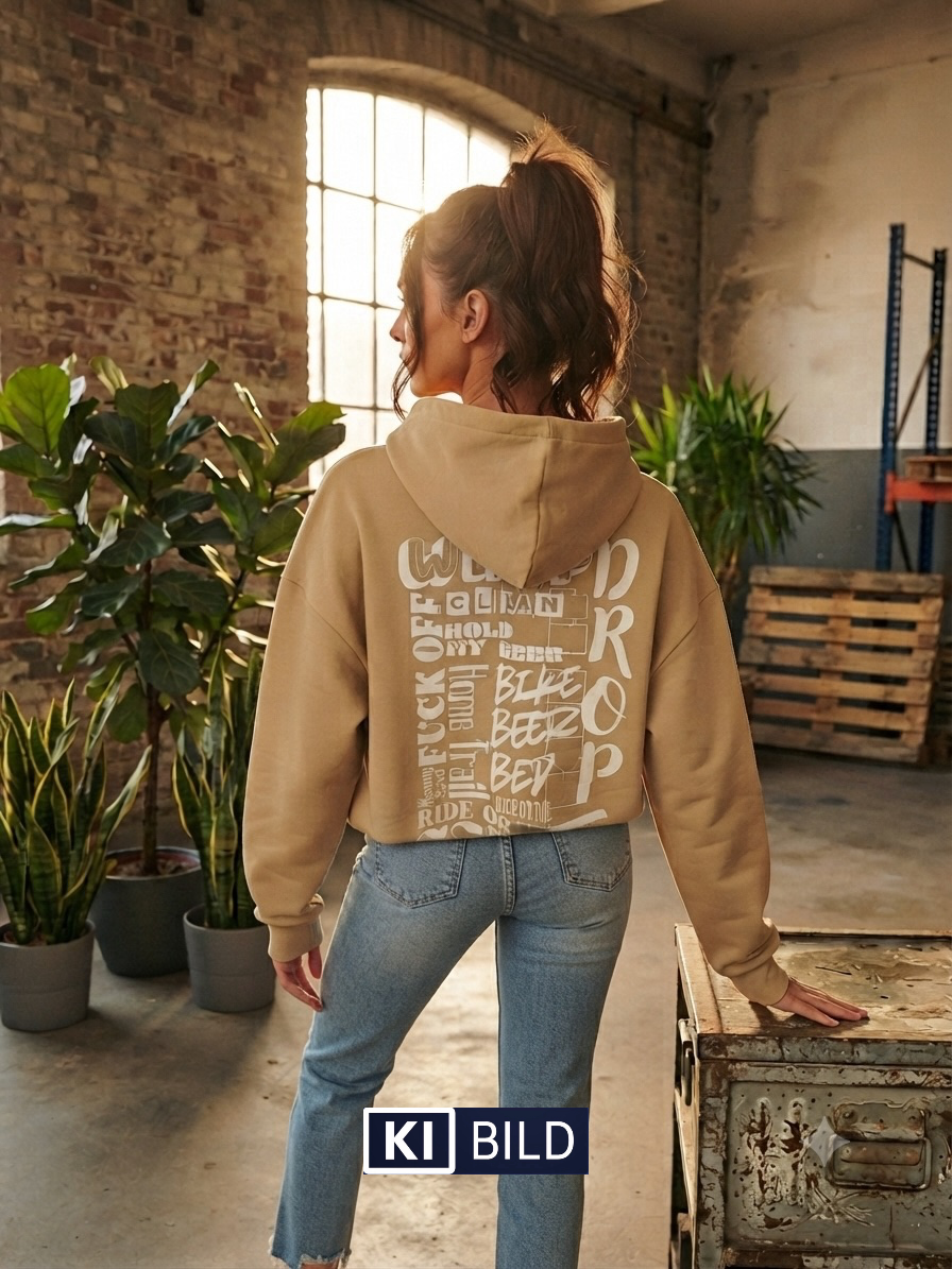 Standard Hoodie – Oversize Sand