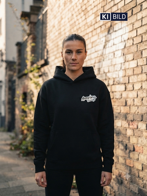 Premium Hoodie – Oversize Black