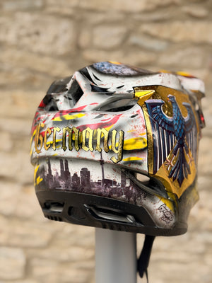 Casco personalizado - Alemania TLD D4 Poly. 01-11