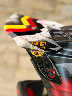 Casco personalizado - Alemania TLD D4 Poly. 01-11
