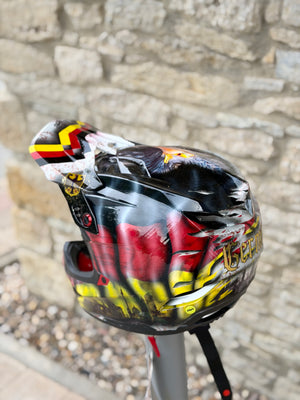 Casco personalizado - Alemania TLD D4 Poly. 01-11