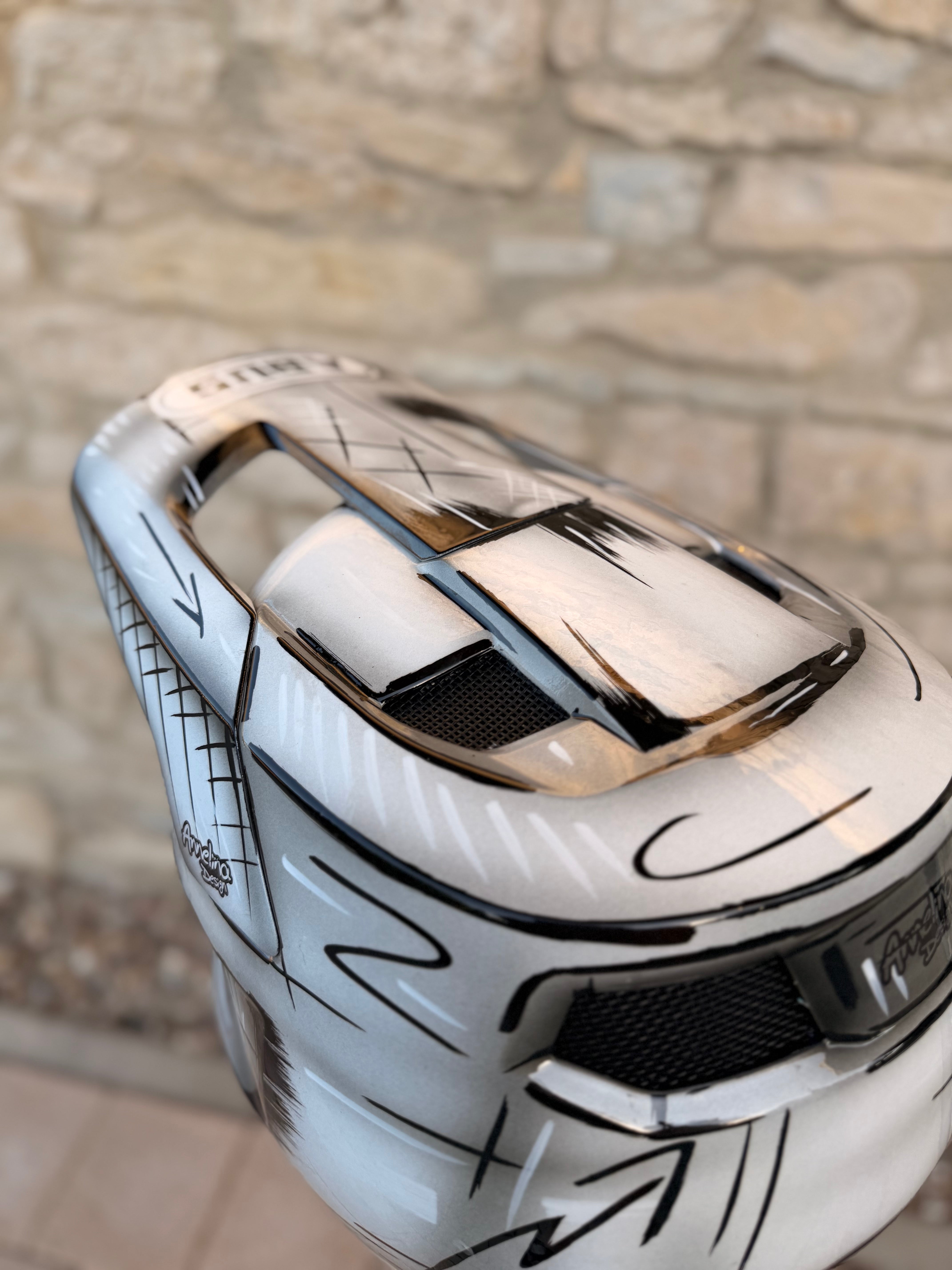 Casco personalizado - Diseño de cómic ABUS Hidrop