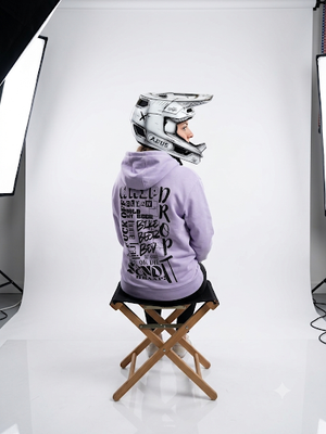 Premium Hoodie – Oversize Lavendel