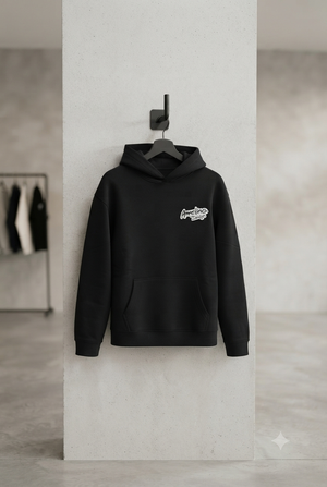 Premium Hoodie – Oversize Schwarz