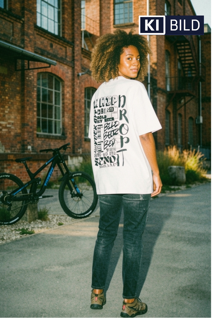 Heavy Oversize T-Shirt Weiß