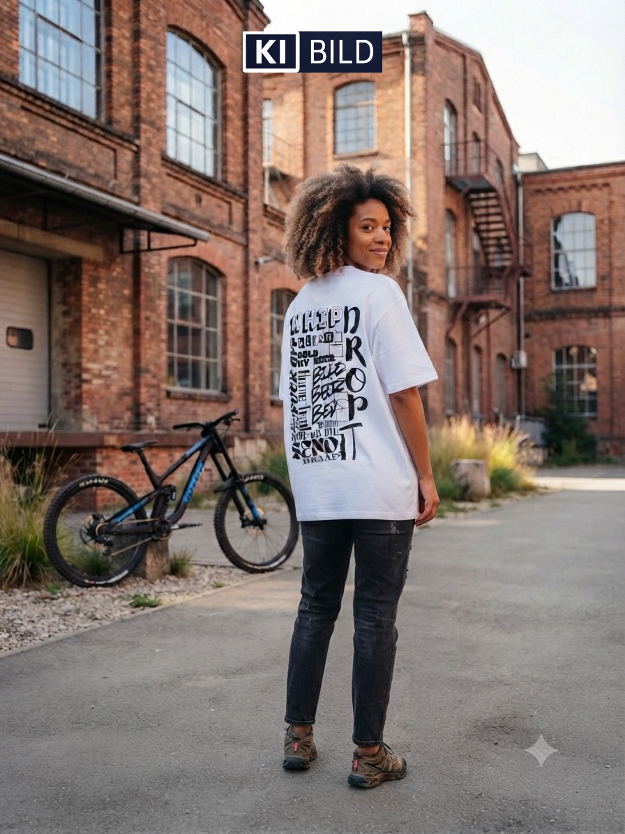Heavy Oversize T-Shirt Weiß