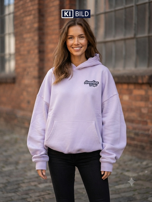 Premium Hoodie - Oversize Lavender