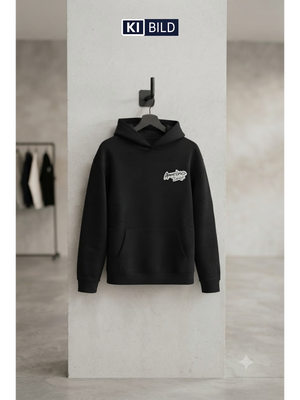 Premium Hoodie – Oversize Black